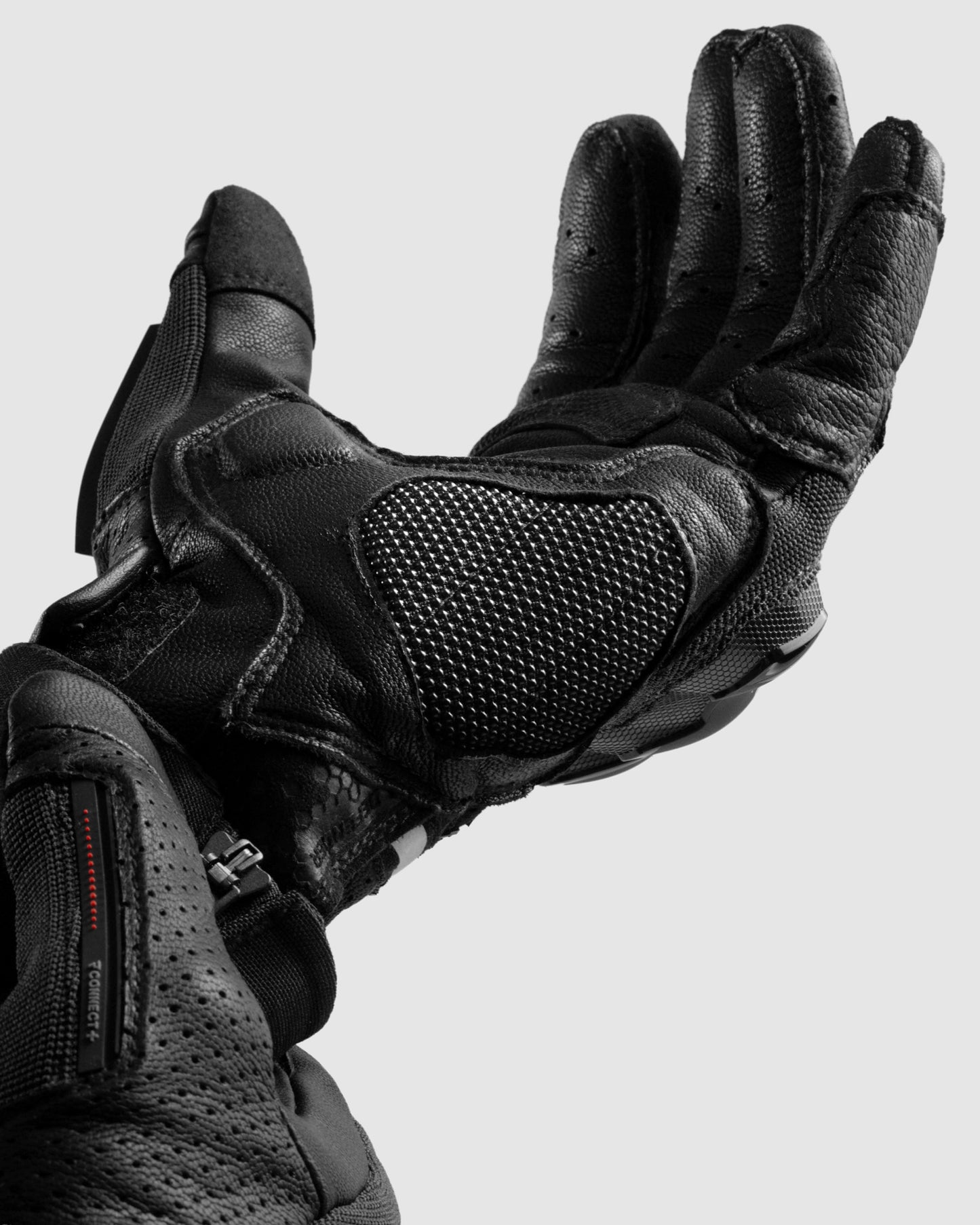 Defender Rękawice Motocyklowe Czarne