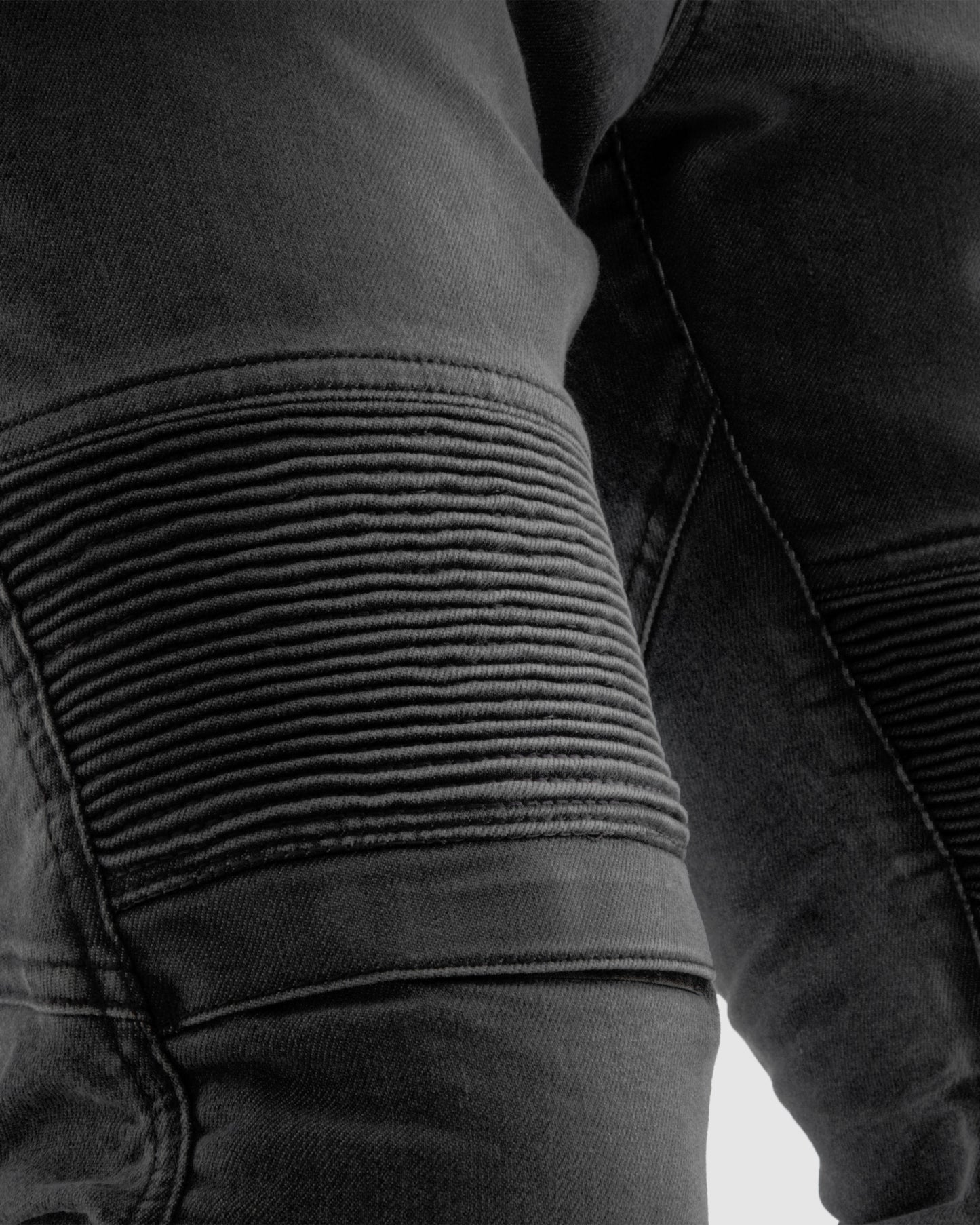 Revolt Jeansy Motocyklowe Czarne