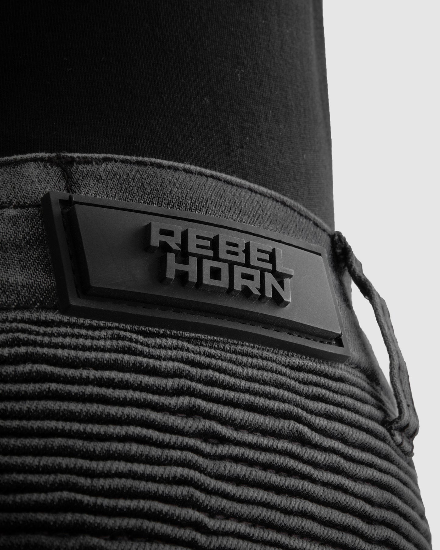 Revolt Jeansy Motocyklowe Czarne