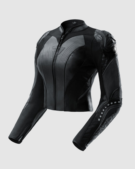 Diva RS Damska Kurtka Motocyklowa Czarna