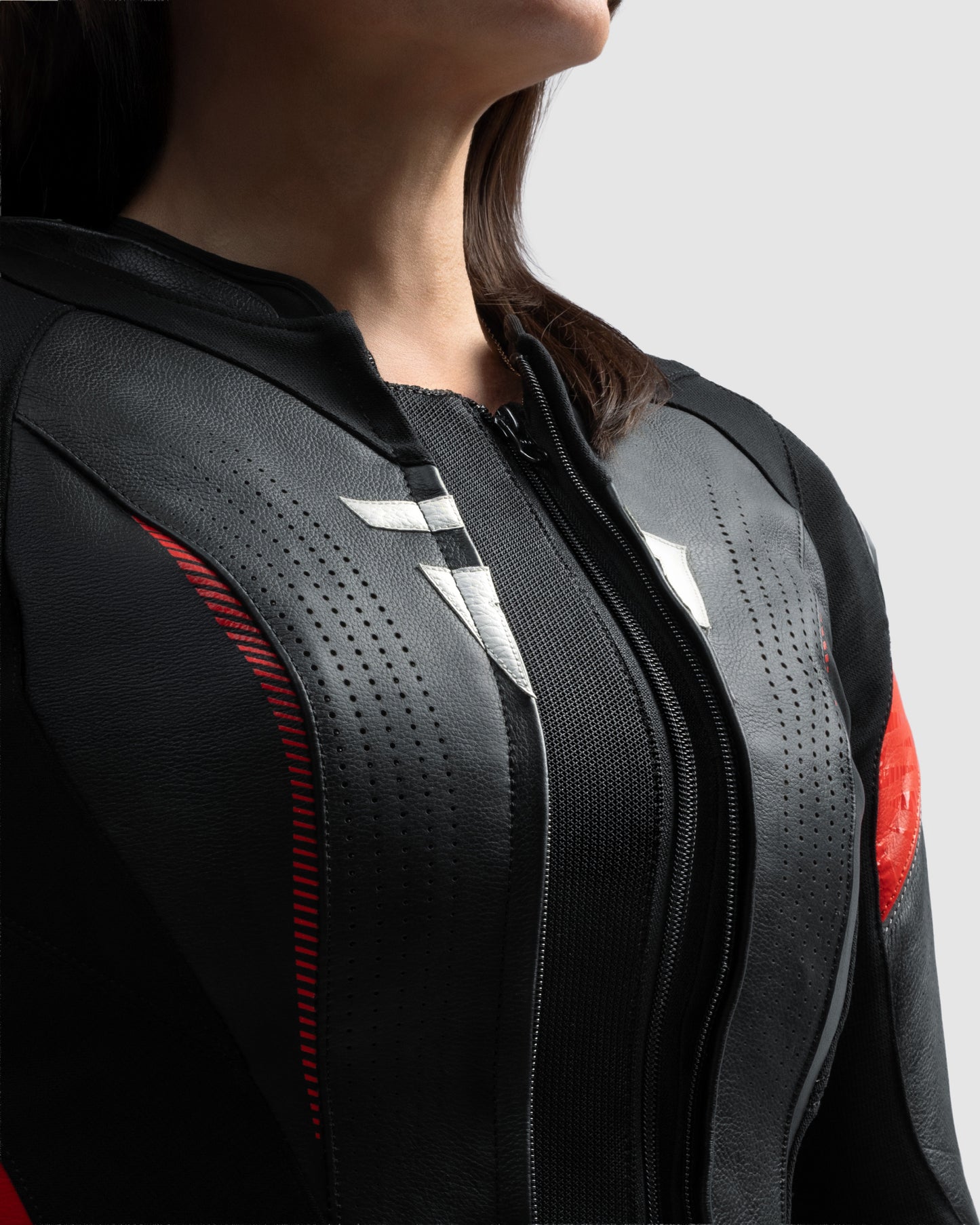 Diva RS Damska Kurtka Motocyklowa Czerwona