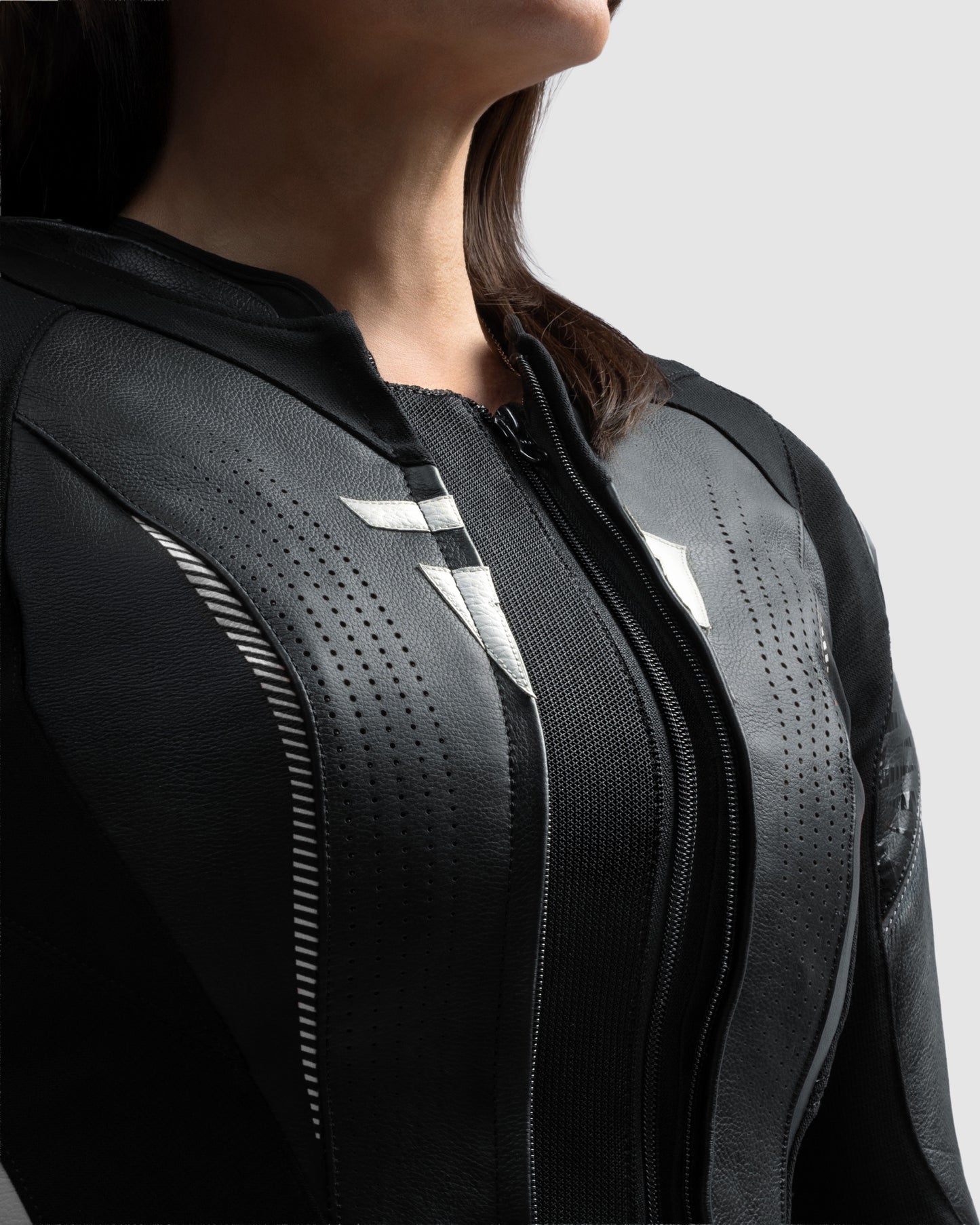 Diva RS Damska Kurtka Motocyklowa Biała