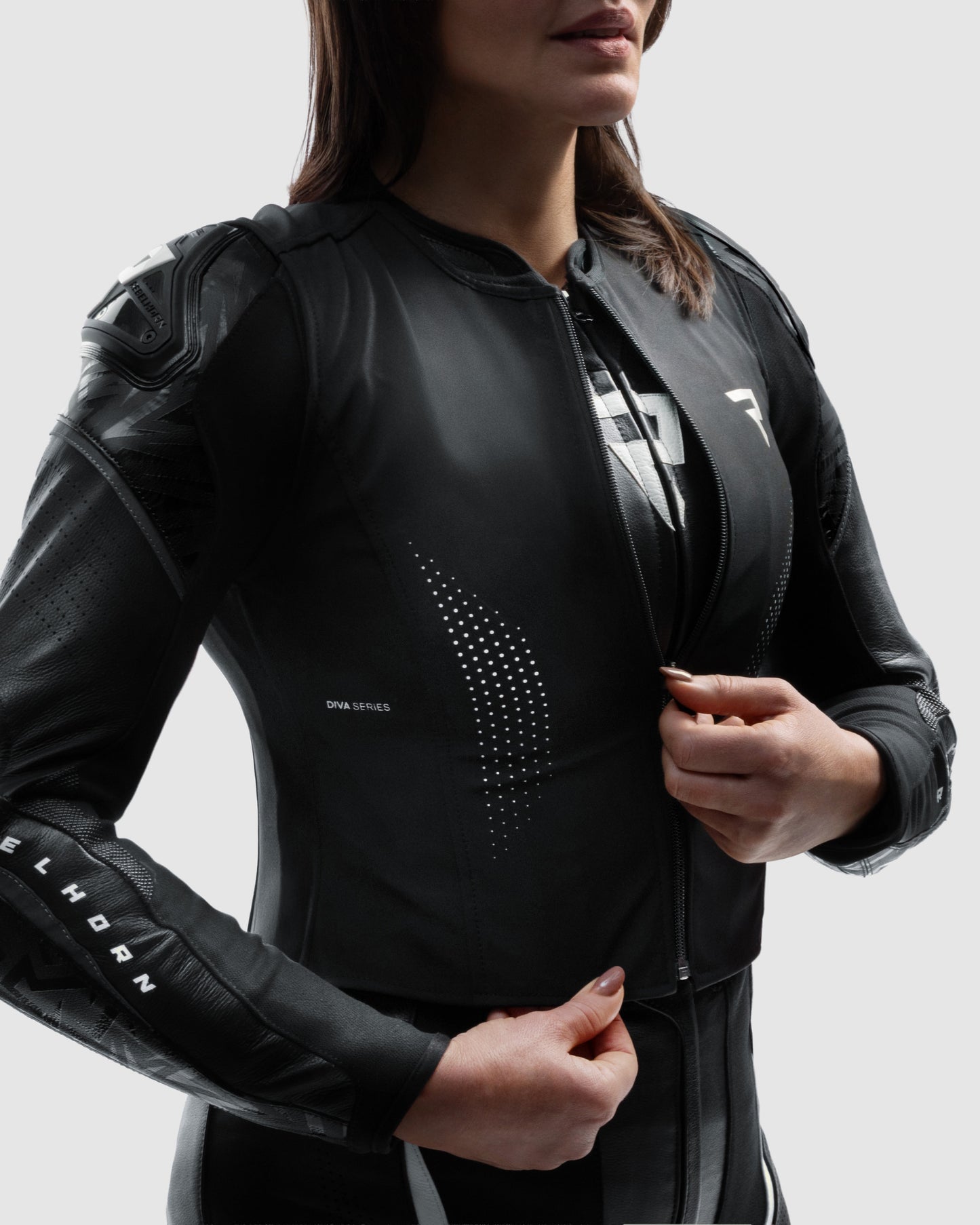 Diva RS Damska Kurtka Motocyklowa Biała