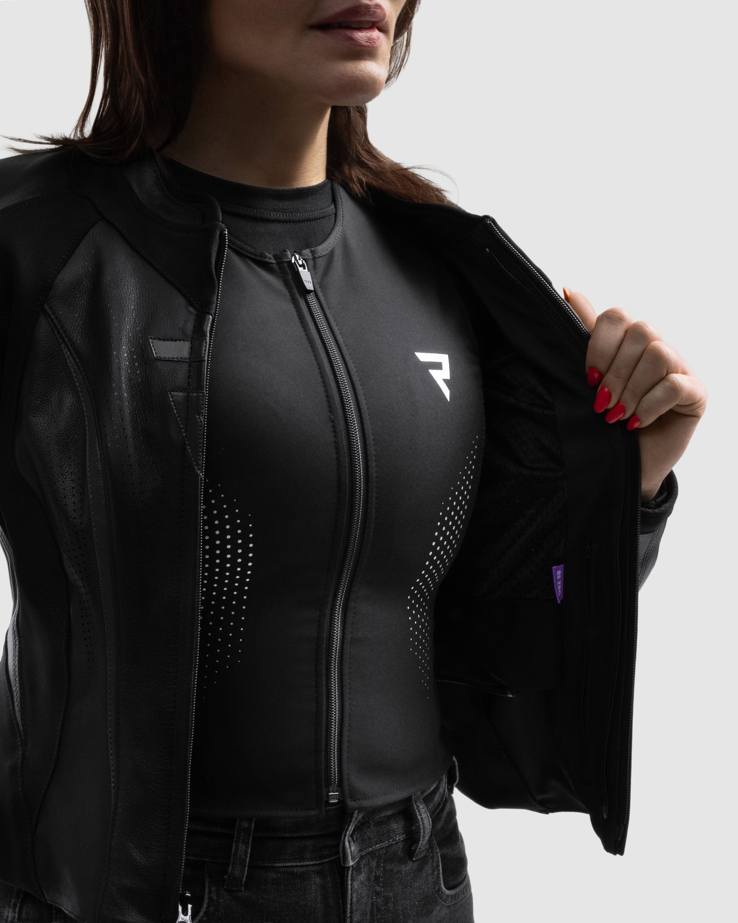 Diva ST Damska Kurtka Motocyklowa Czarna