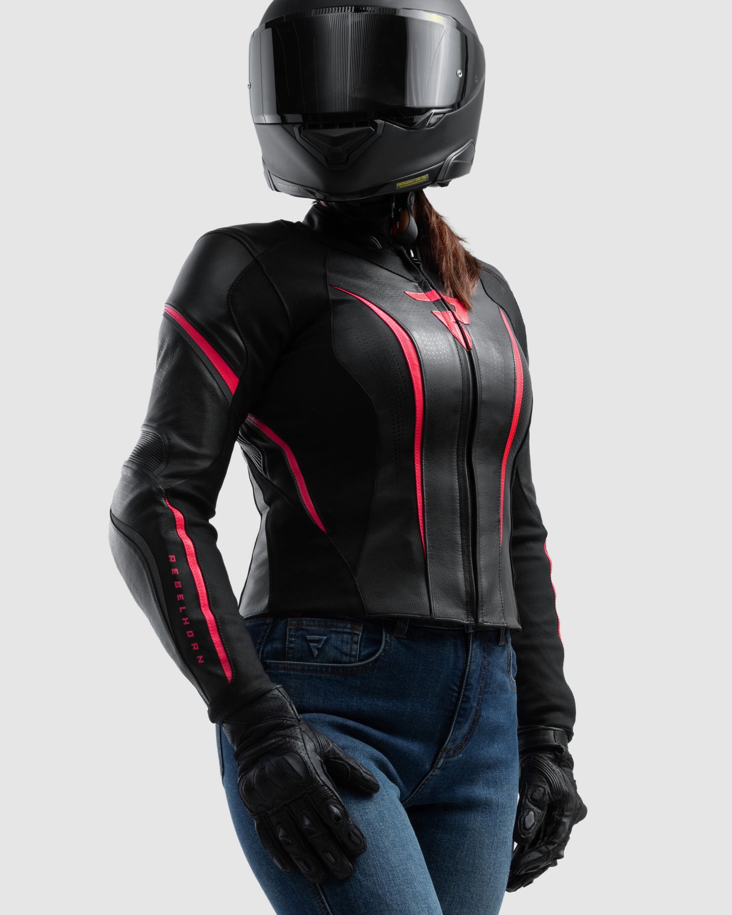 Diva ST Damska Kurtka Motocyklowa Różowa