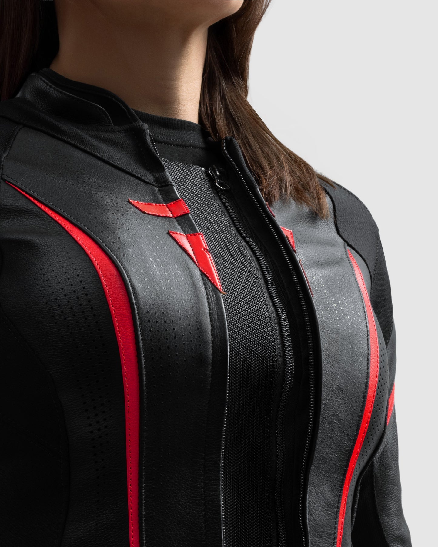 Diva ST Damska Kurtka Motocyklowa Czerwona