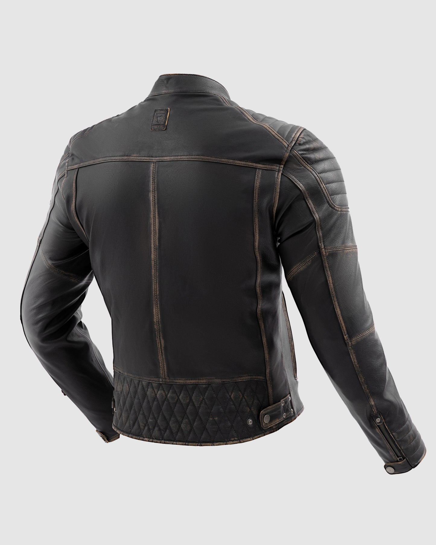 Hunter II Kurtka Skórzana Vintage Brązowa