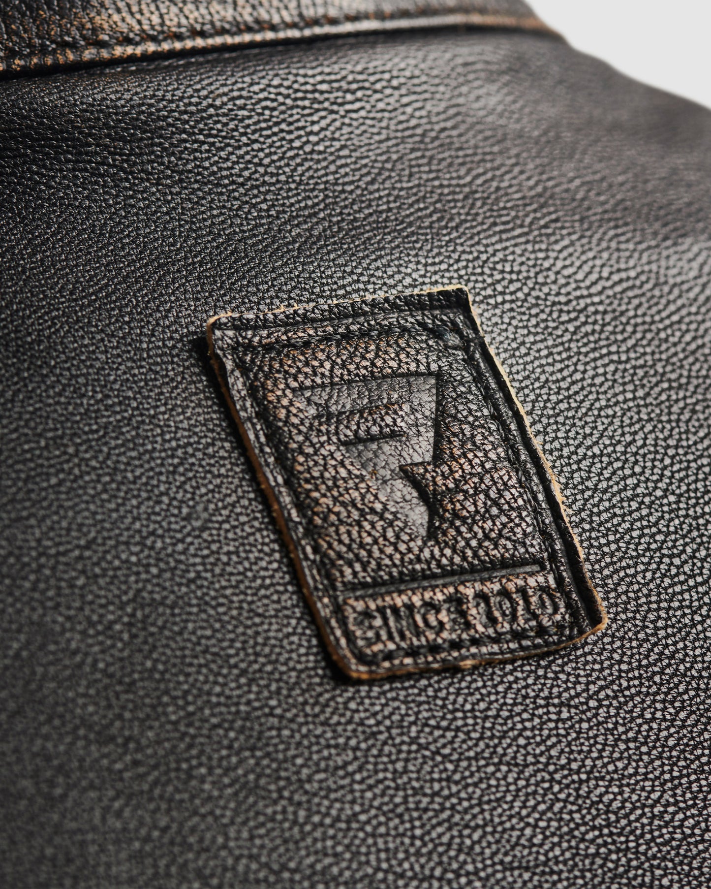 Hunter II Kurtka Skórzana Vintage Brązowa
