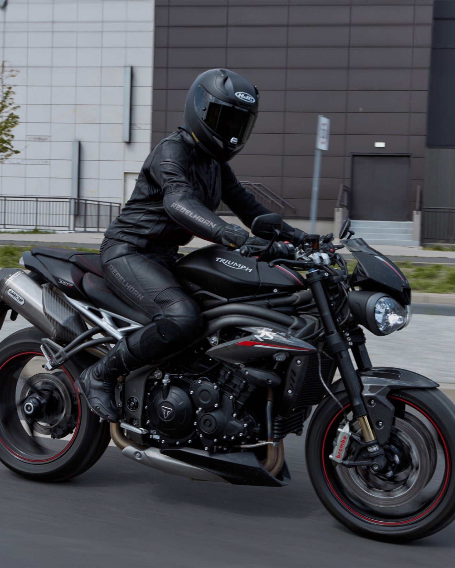 Rebel Damska Kurtka Motocyklowa Czarna