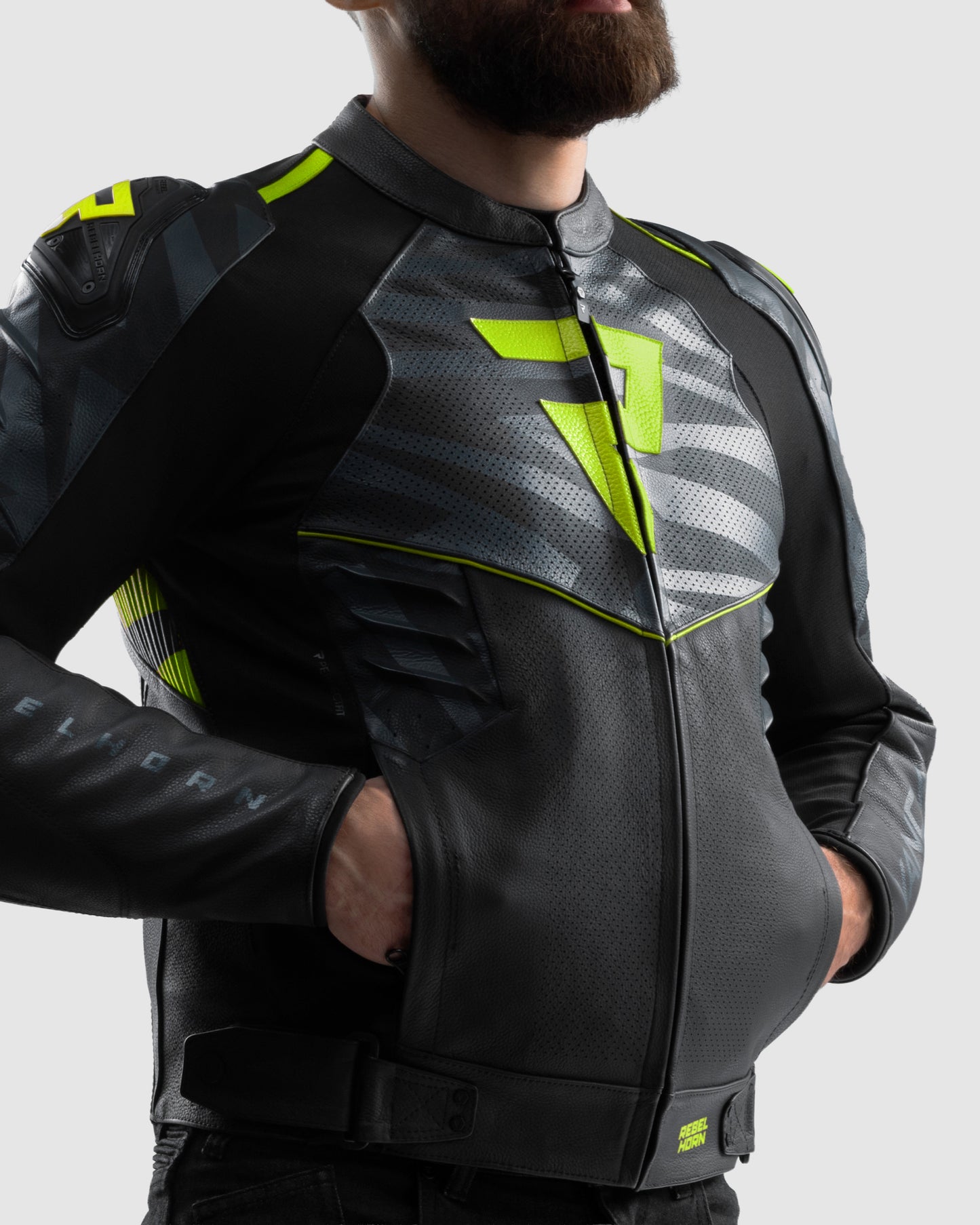 Vandal 2 Kurtka Motocyklowa Fluo Yellow