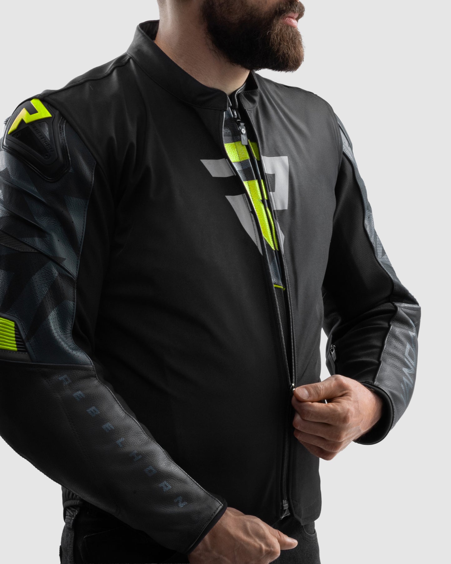 Vandal 2 Kurtka Motocyklowa Fluo Yellow