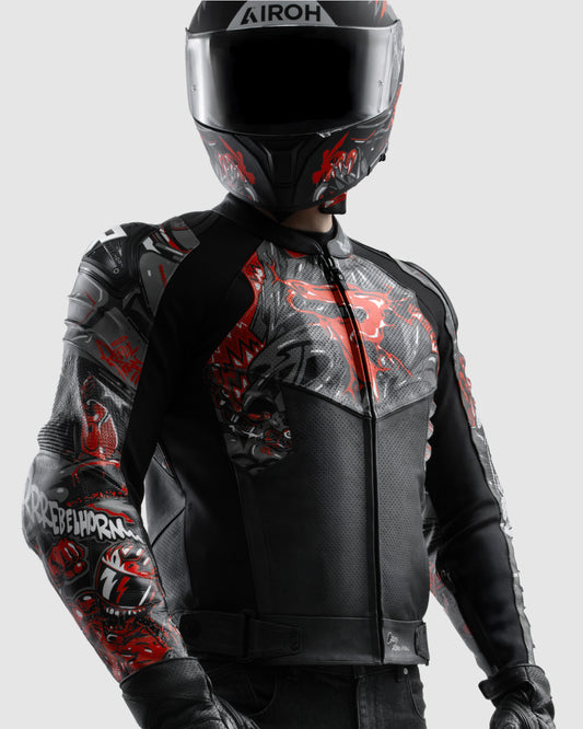 Vandal 2 Urban Bundle:  Leather Jacket & Helmet