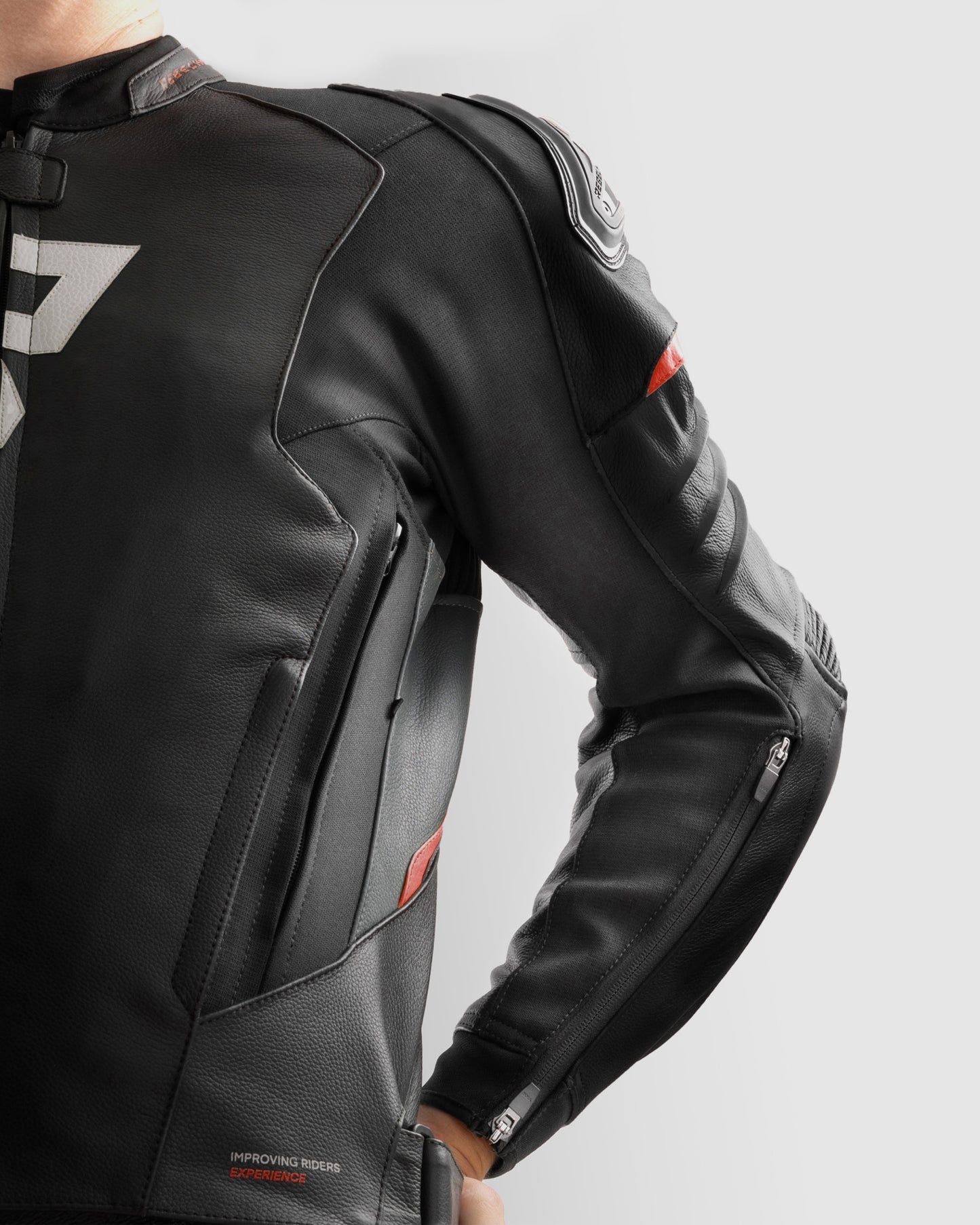 Veloce Kurtka Motocyklowa Skórzana Zielona