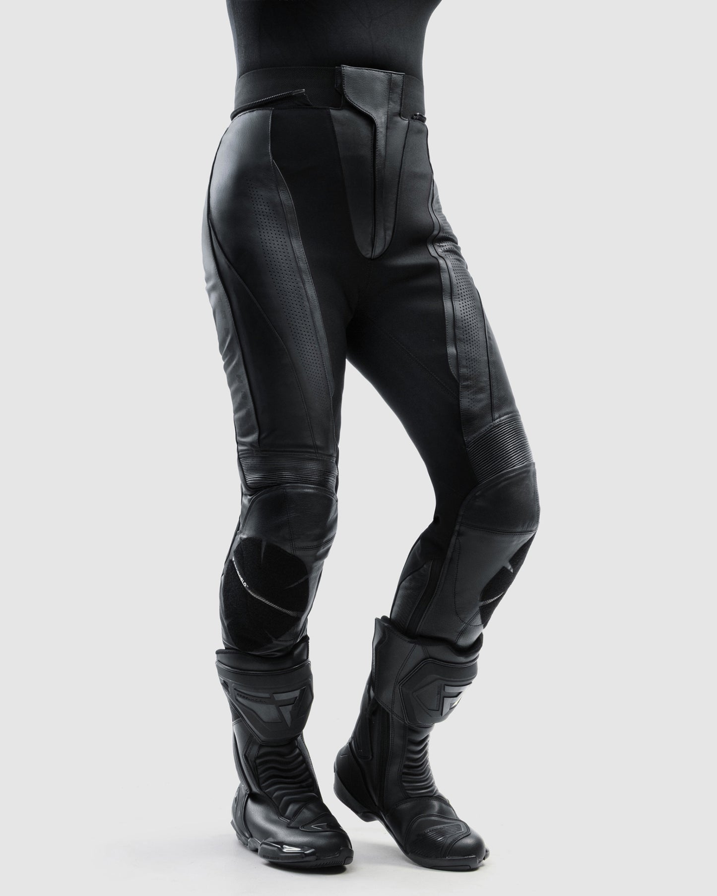Diva Women’s Motorcycle Pants Black Long Leg