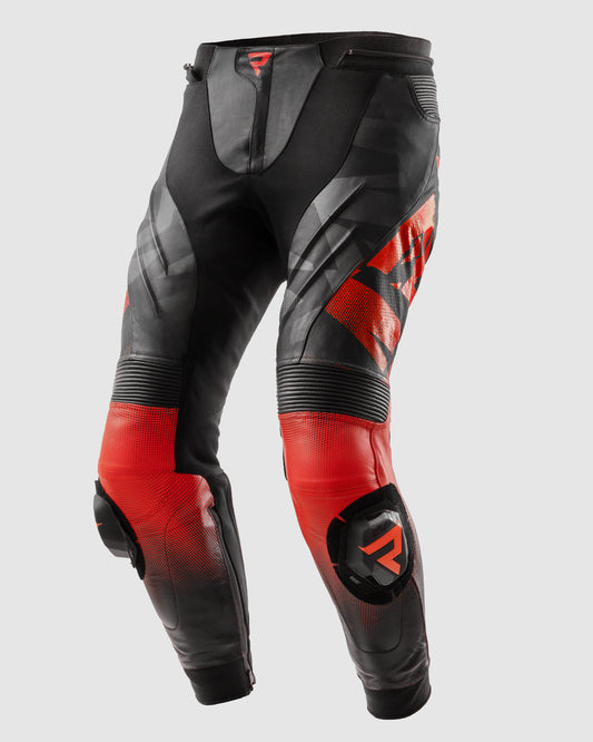 Inferno Spodnie Motocyklowe Czerwone