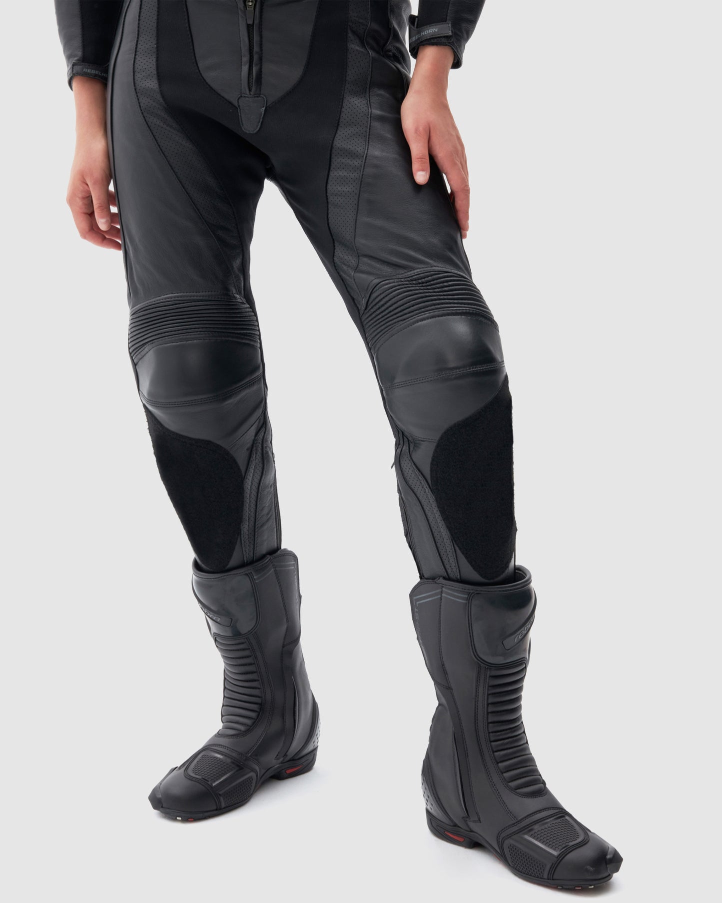 Rebel Damskie Spodnie Motocyklowe Czarne