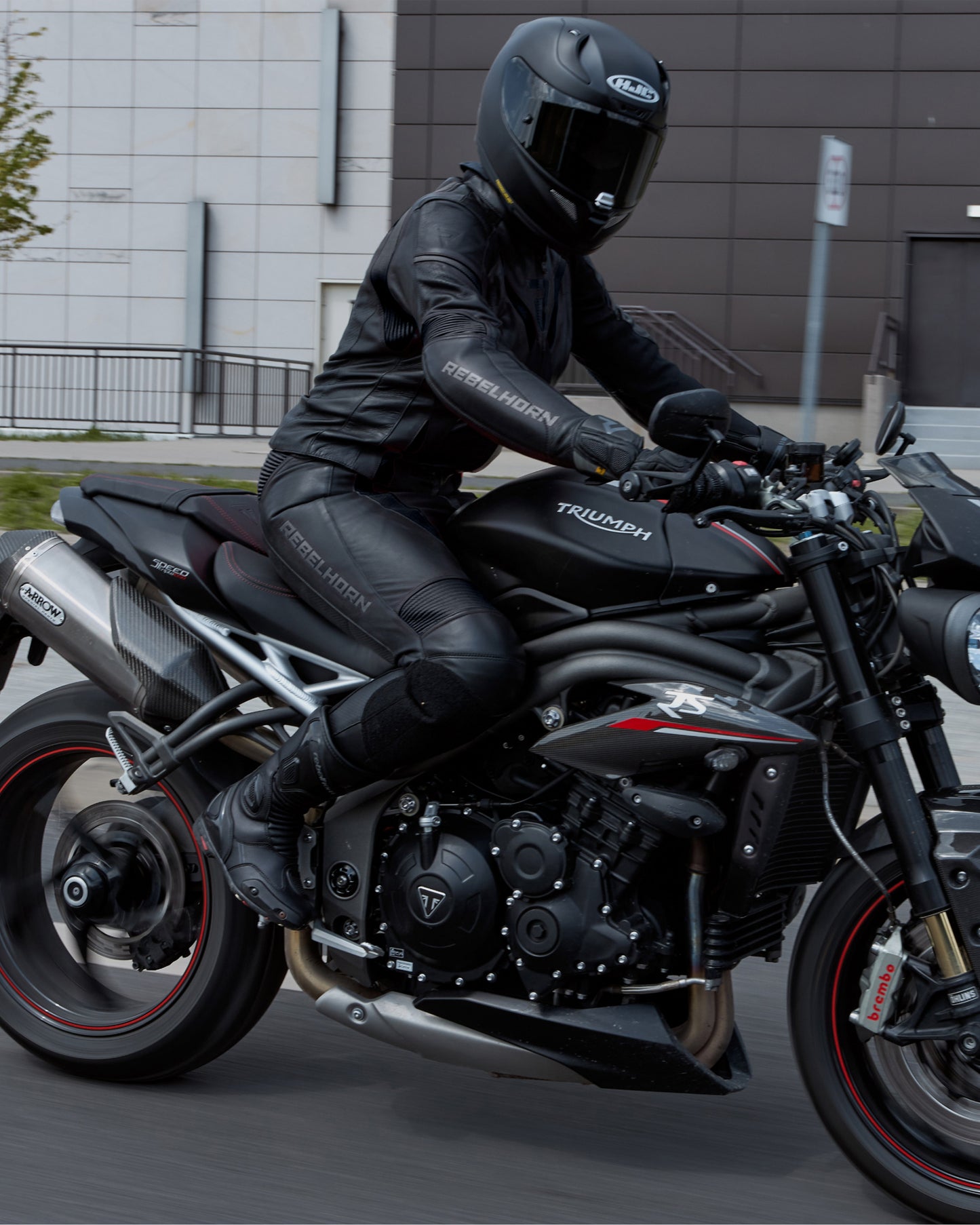 Rebel Damskie Spodnie Motocyklowe Czarne
