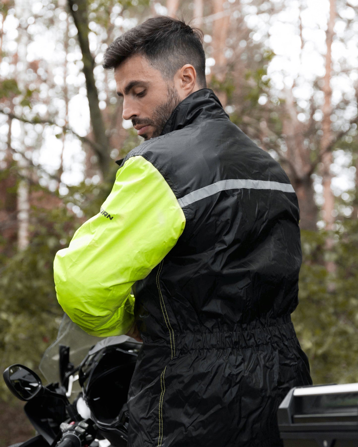 Rain Kombinezon Przeciwdeszczowy 2-częściowy Fluo