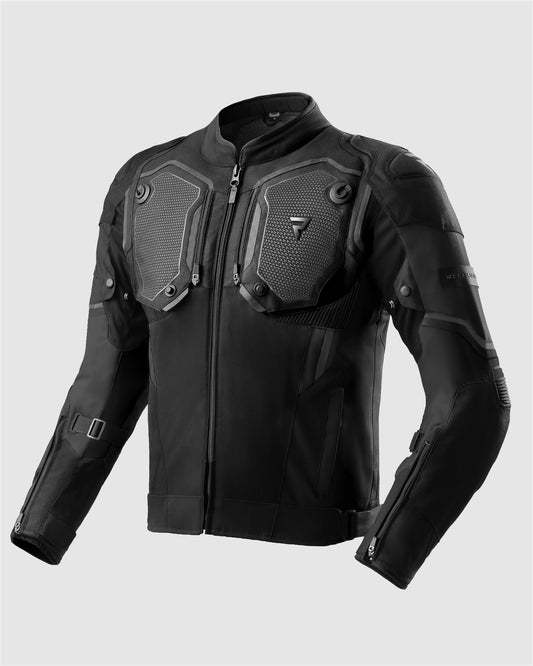 Borg II Kurtka Motocyklowa Czarna