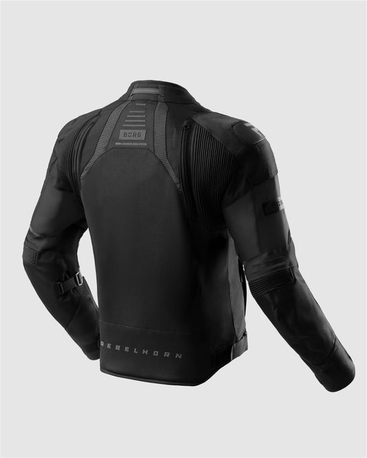 Borg II Kurtka Motocyklowa Czarna