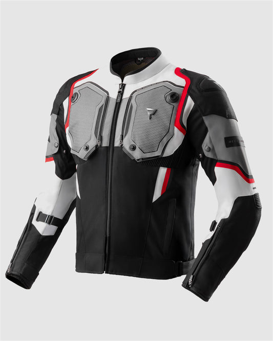 Borg II Kurtka Motocyklowa Czerwona