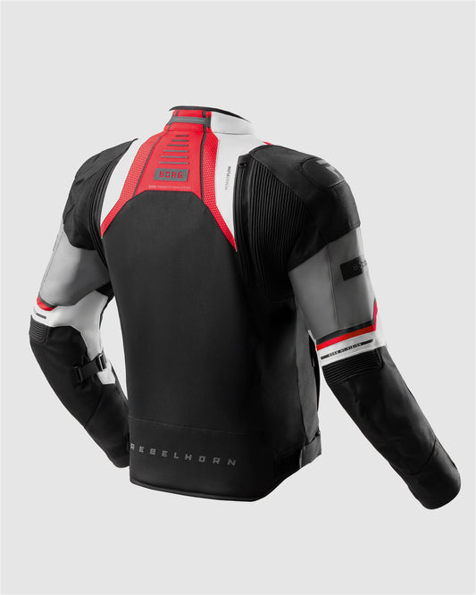 Borg II Kurtka Motocyklowa Czerwona