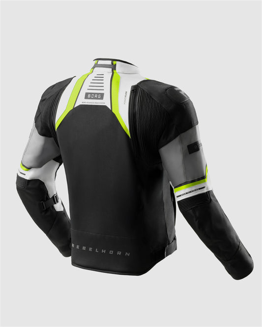 Borg II Kurtka Motocyklowa Fluo