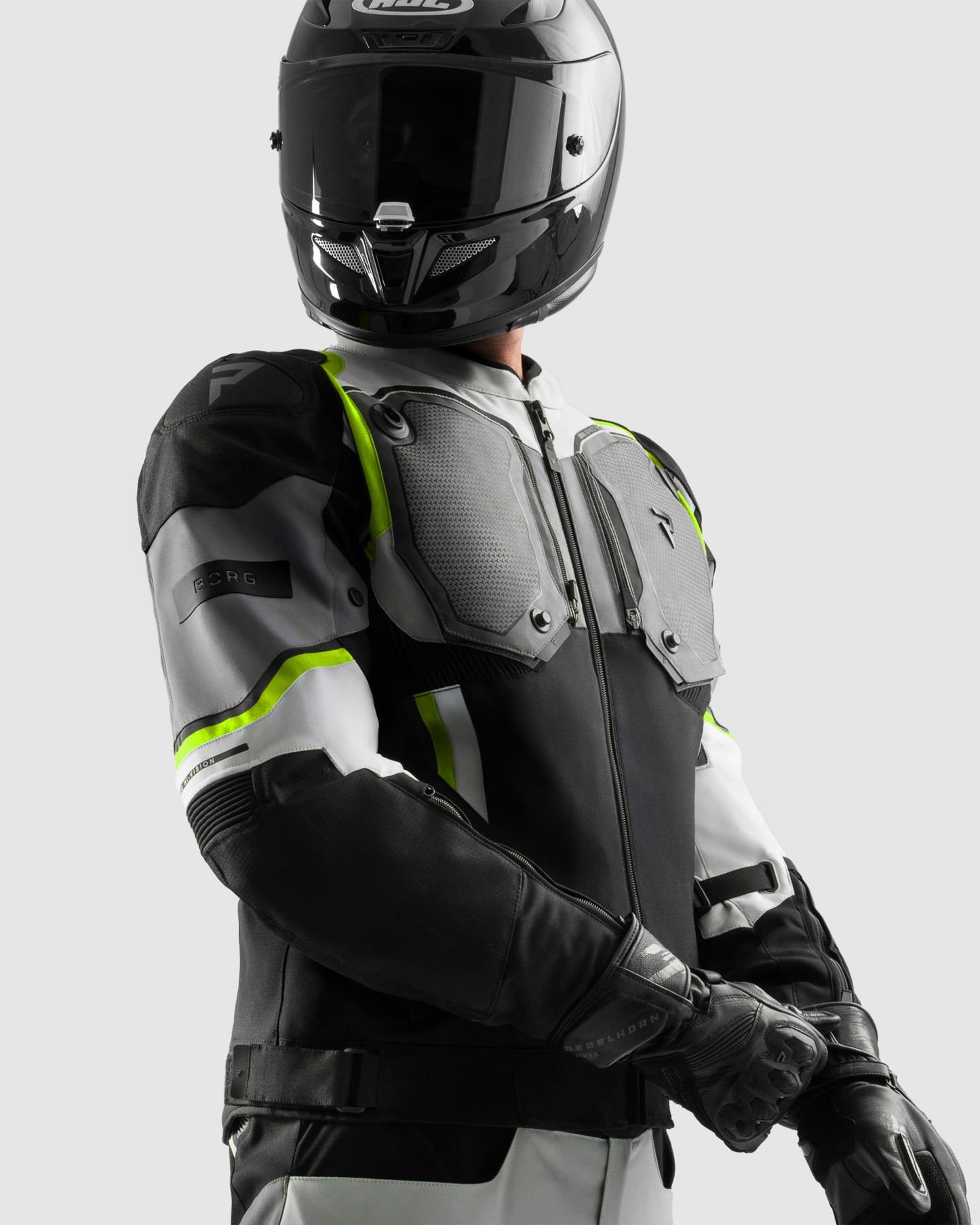 Borg II Kurtka Motocyklowa Fluo