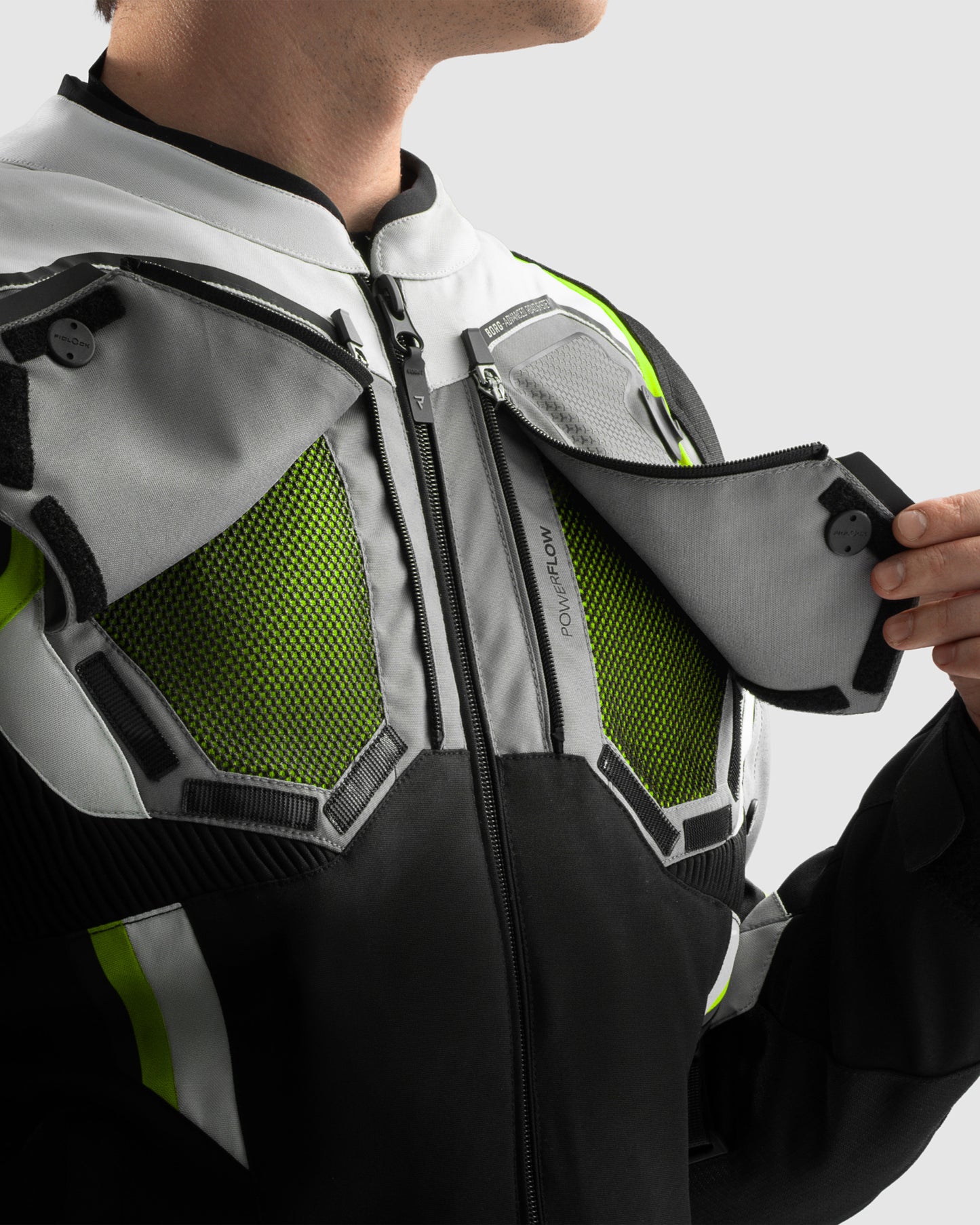 Borg II Kurtka Motocyklowa Fluo