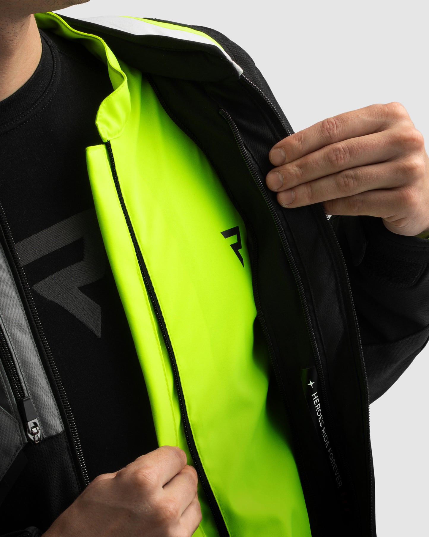 Borg II Kurtka Motocyklowa Fluo