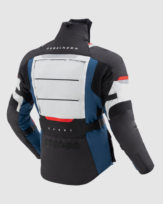 Cubby V Kurtka Motocyklowa Niebieska