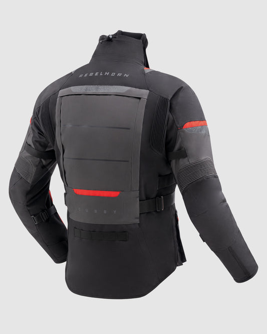 Cubby V Kurtka Motocyklowa Ciemnoszara