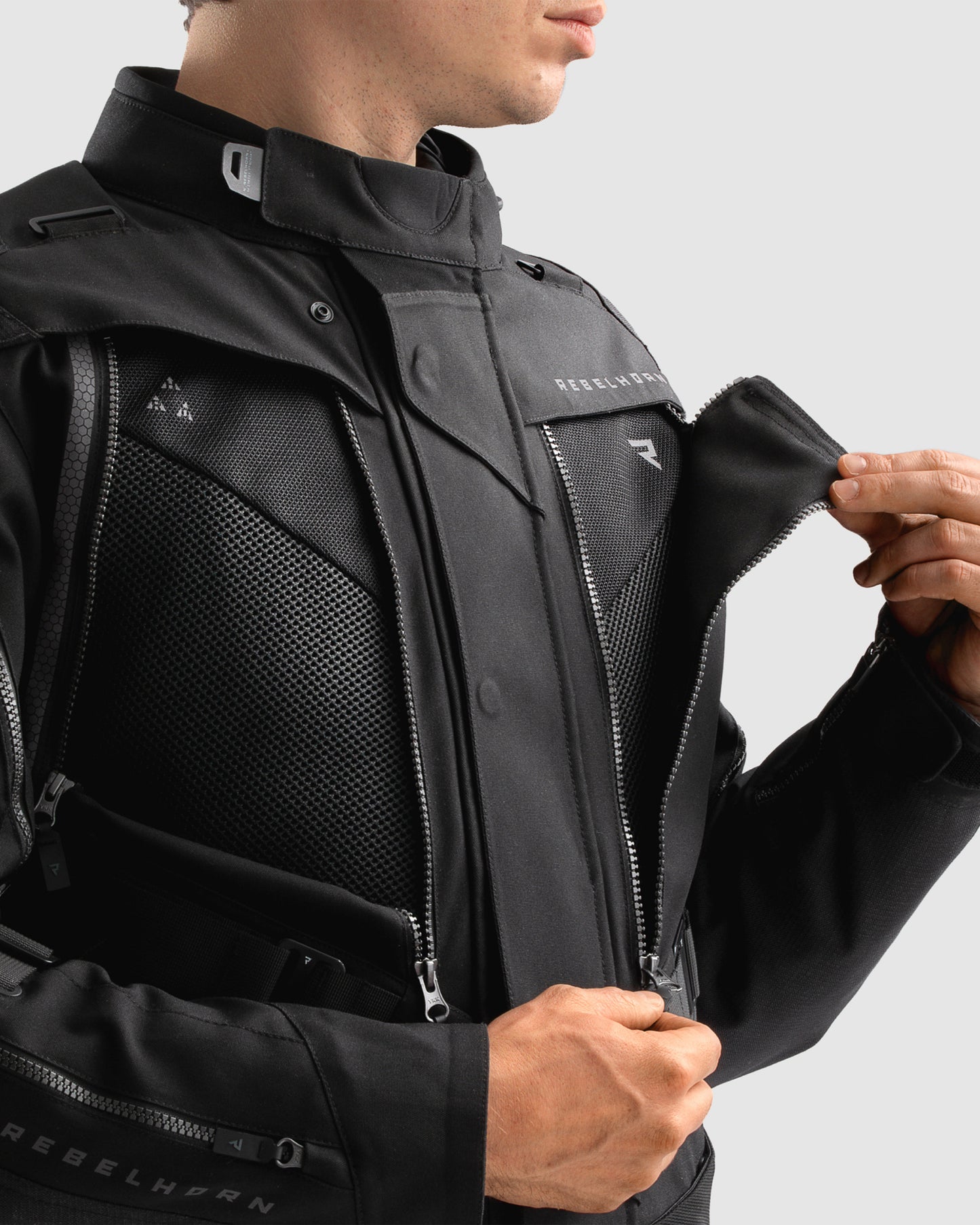 Hardy 3.0 Kurtka Motocyklowa Czarna