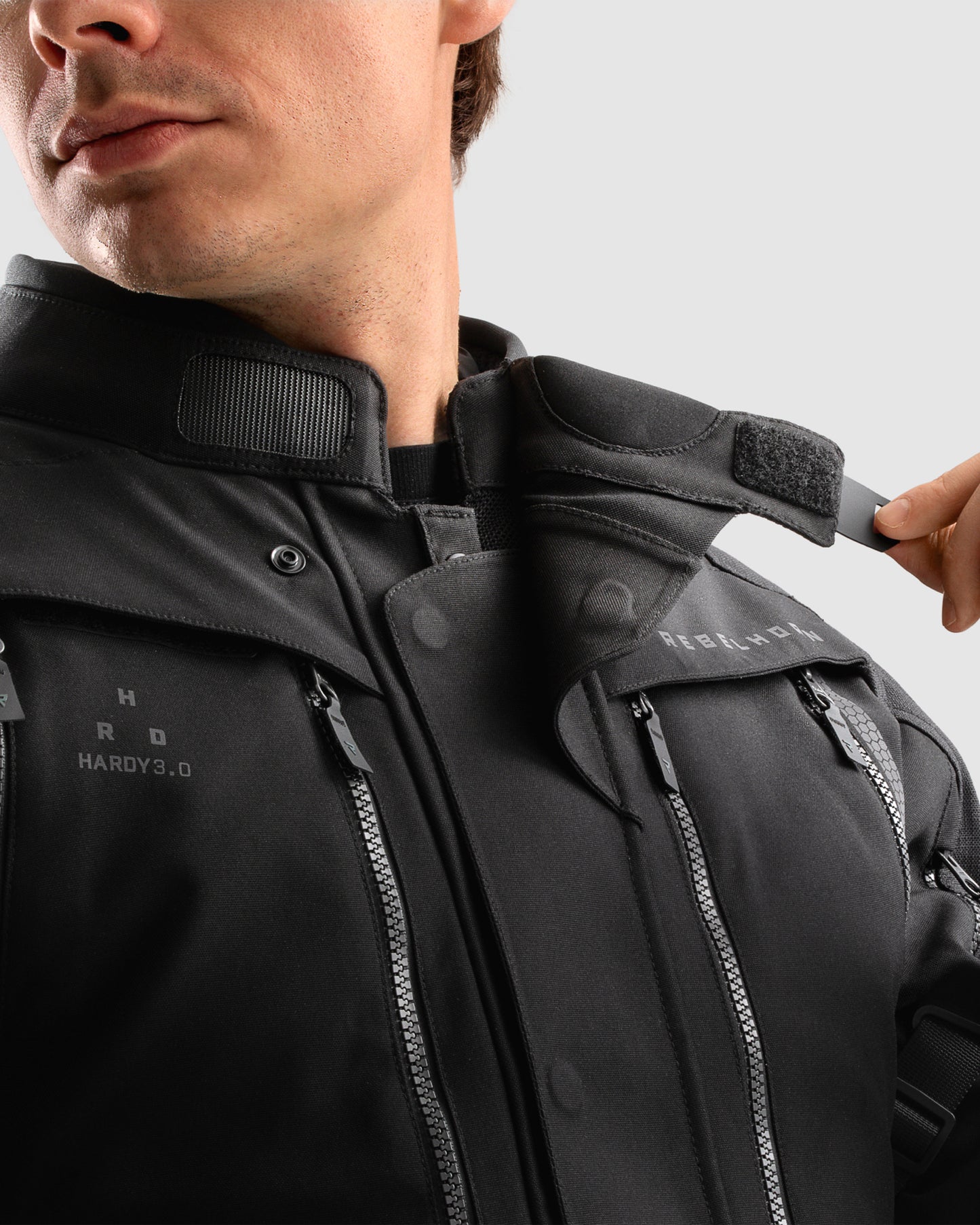 Hardy 3.0 Kurtka Motocyklowa Czarna