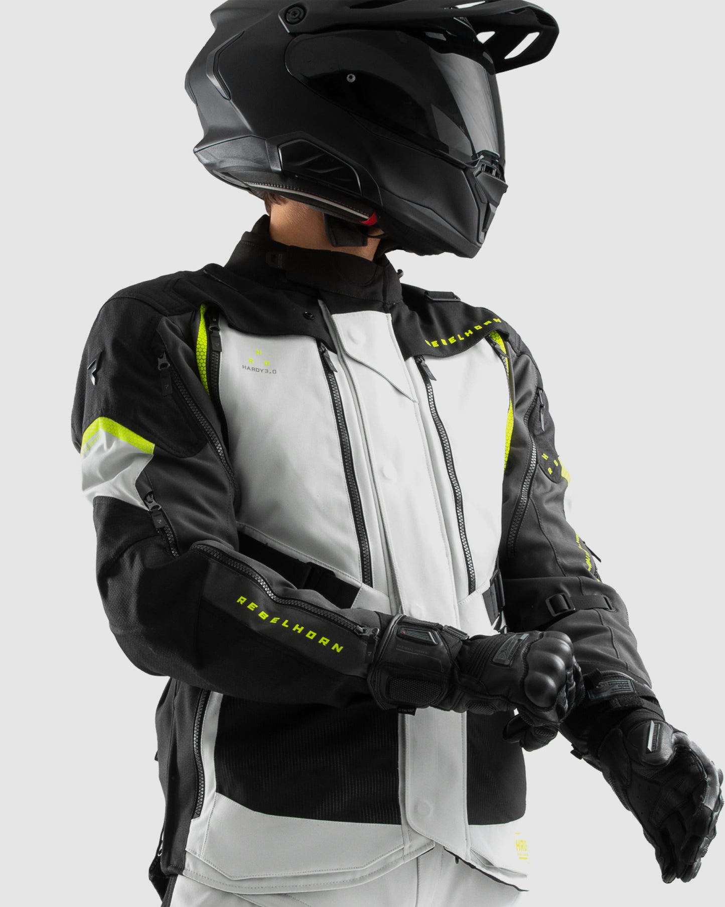Hardy 3.0 Kurtka Motocyklowa Szara