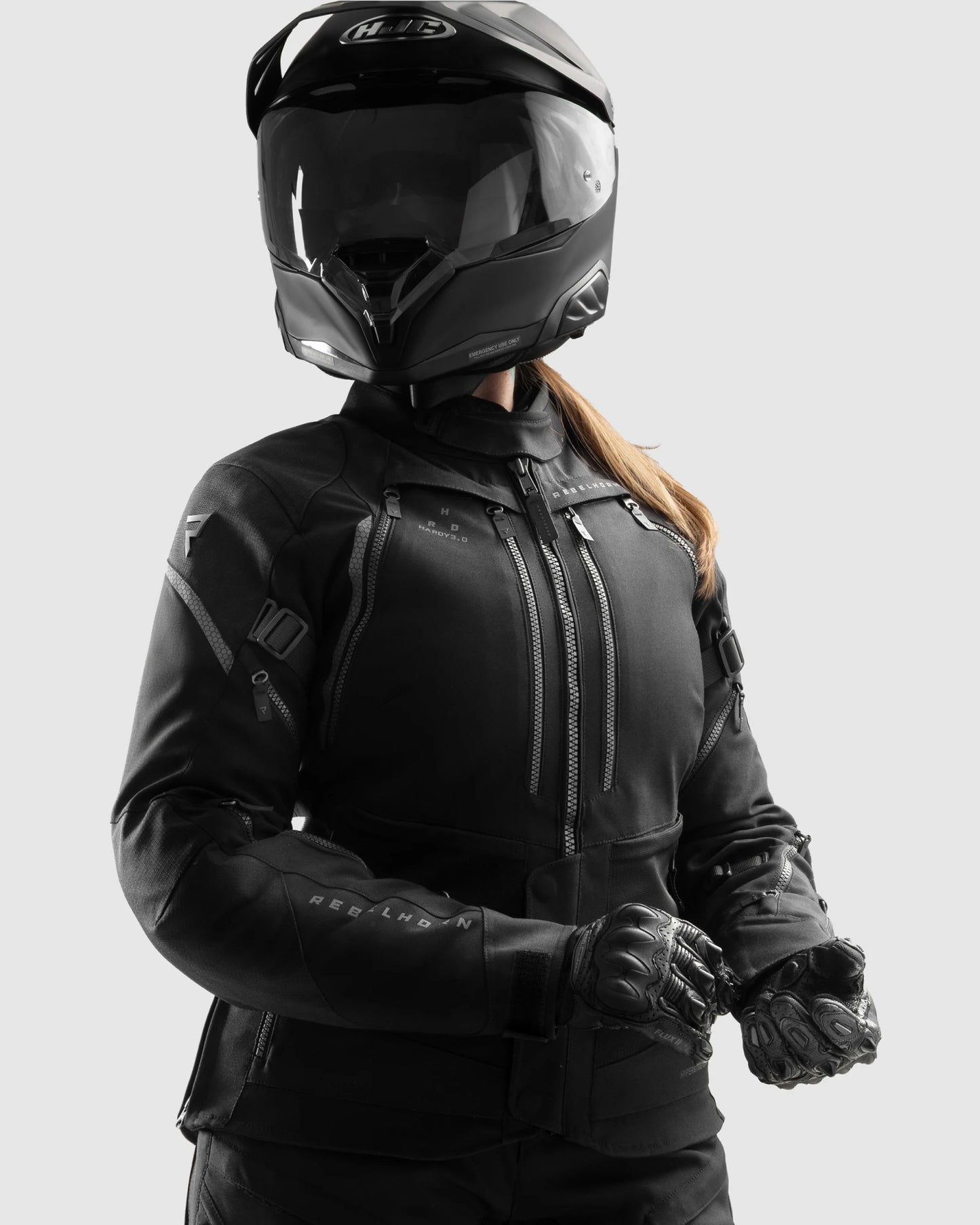 Hardy 3.0 Damska Kurtka Motocyklowa Czarna