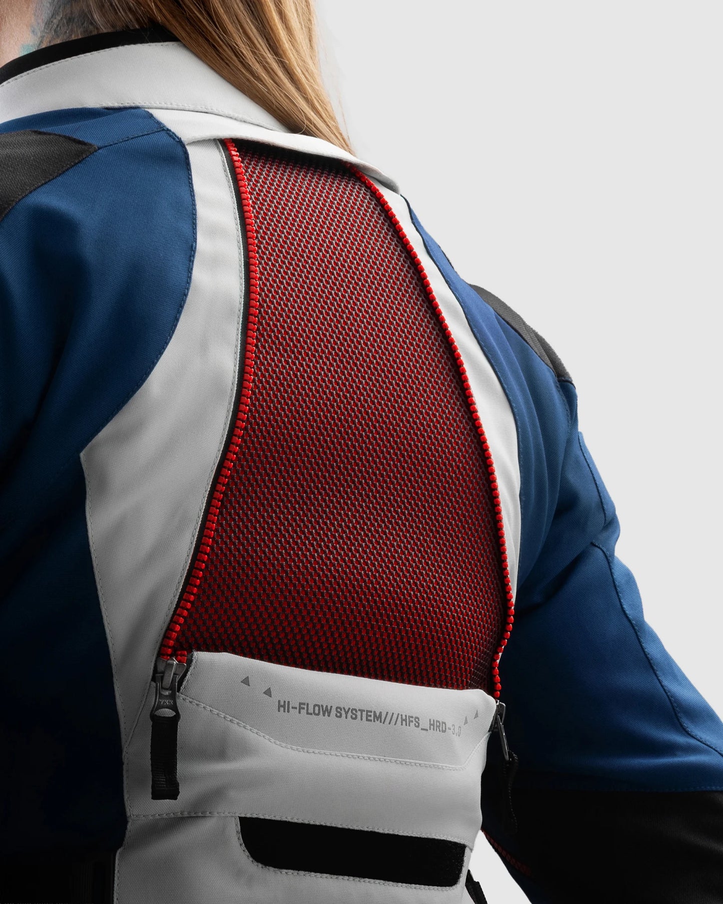 Hardy 3.0 Damska Kurtka Motocyklowa Niebieska