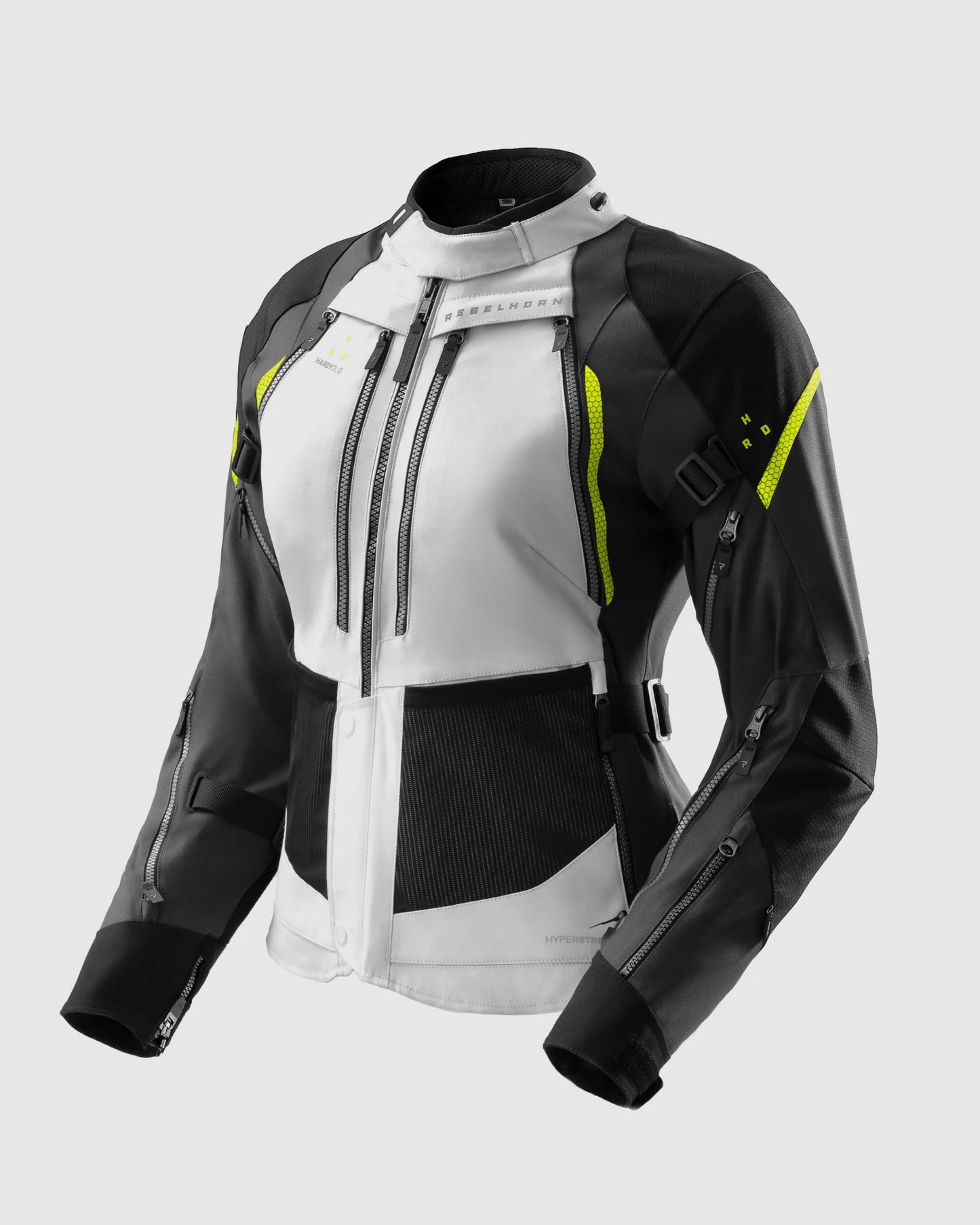 Hardy 3.0 Damska Kurtka Motocyklowa Szara