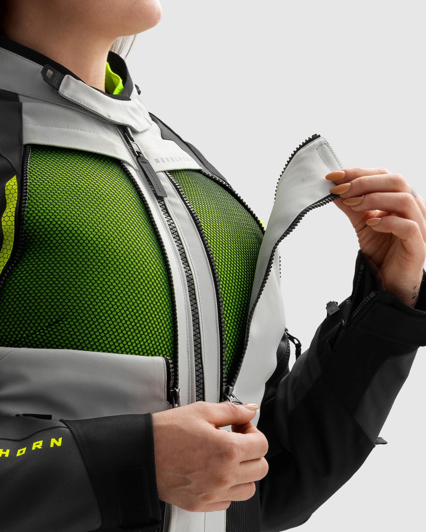 Hardy 3.0 Damska Kurtka Motocyklowa Szara