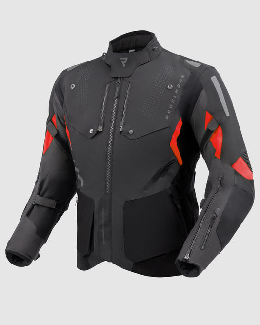 Hiker IV Kurtka Motocyklowa Czerwona