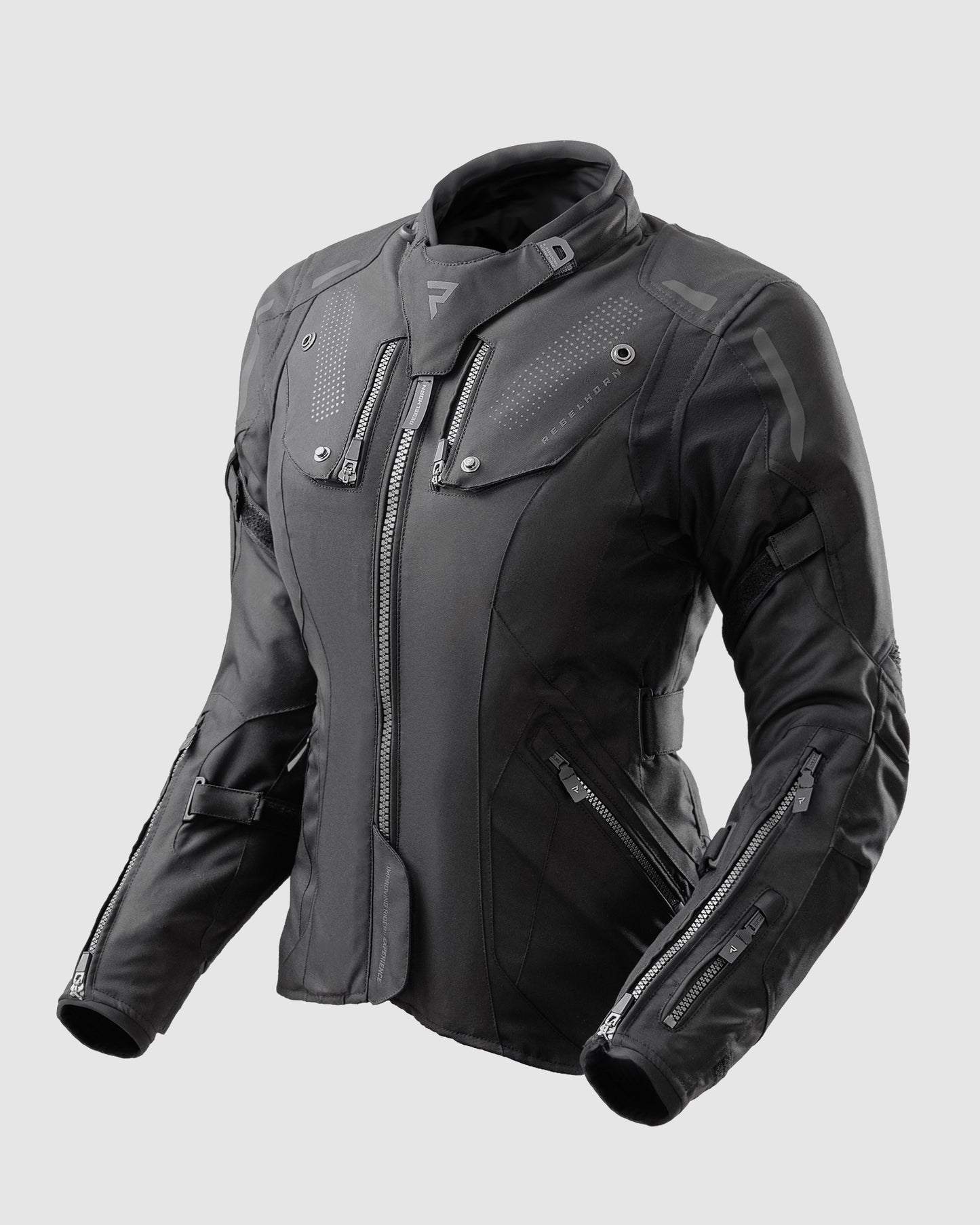 Hiker IV Damska Kurtka Motocyklowa Czarna