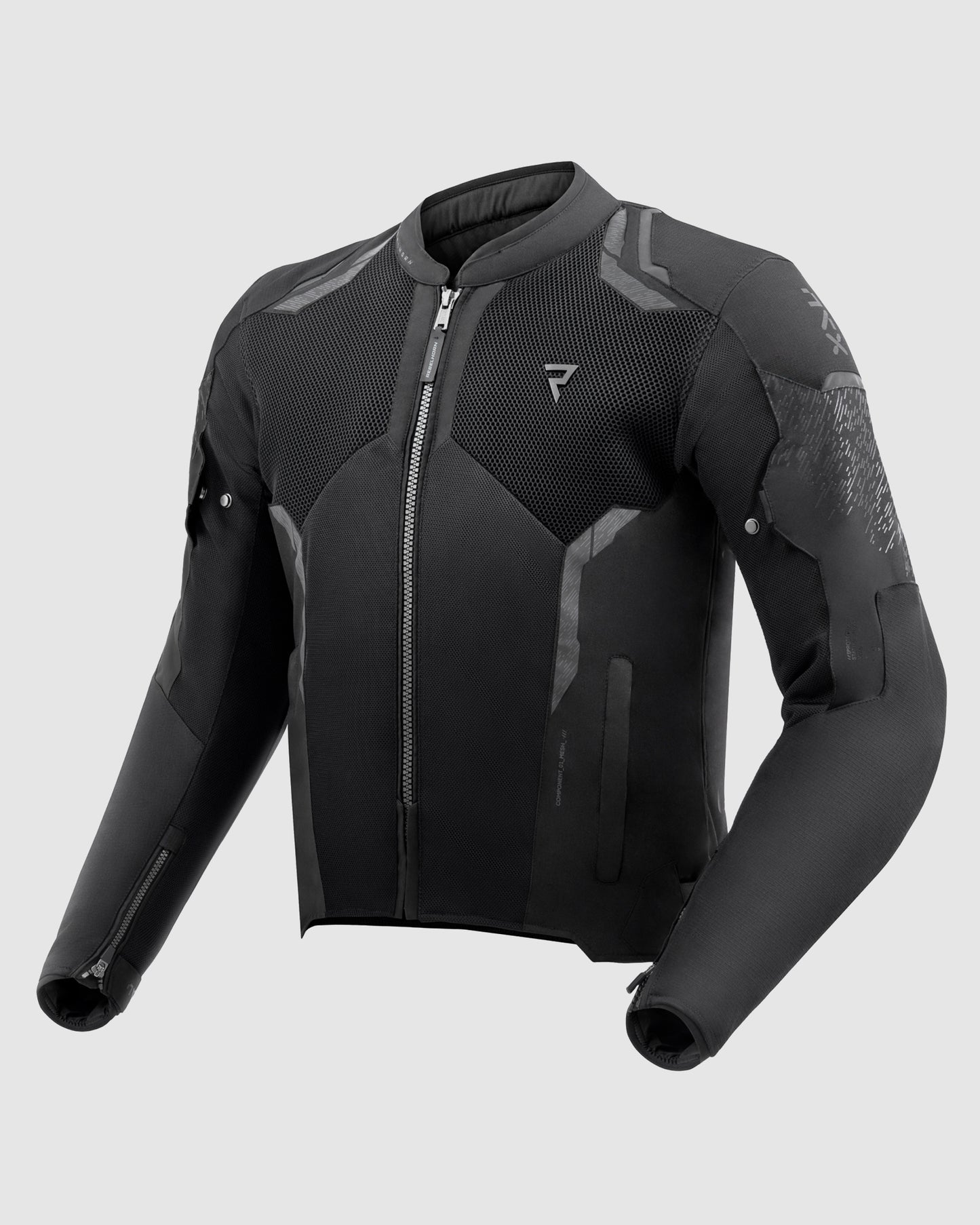 Jax Kurtka Motocyklowa Czarna