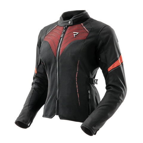 Kurtka Tekstylna Rebelhorn Jax Lady Black Red