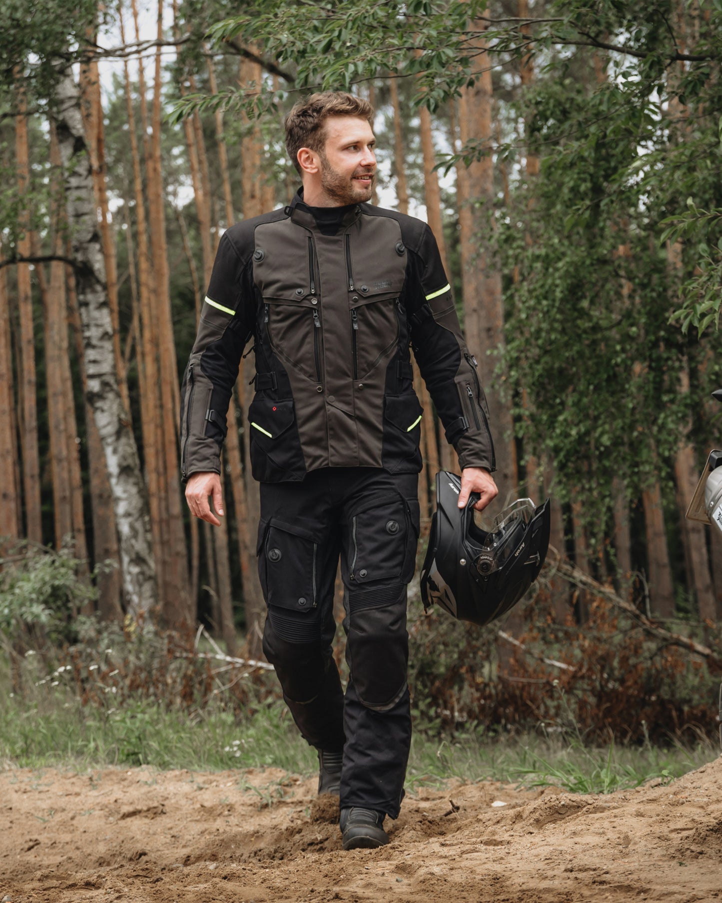 Range Kurtka Motocyklowa Anthracite