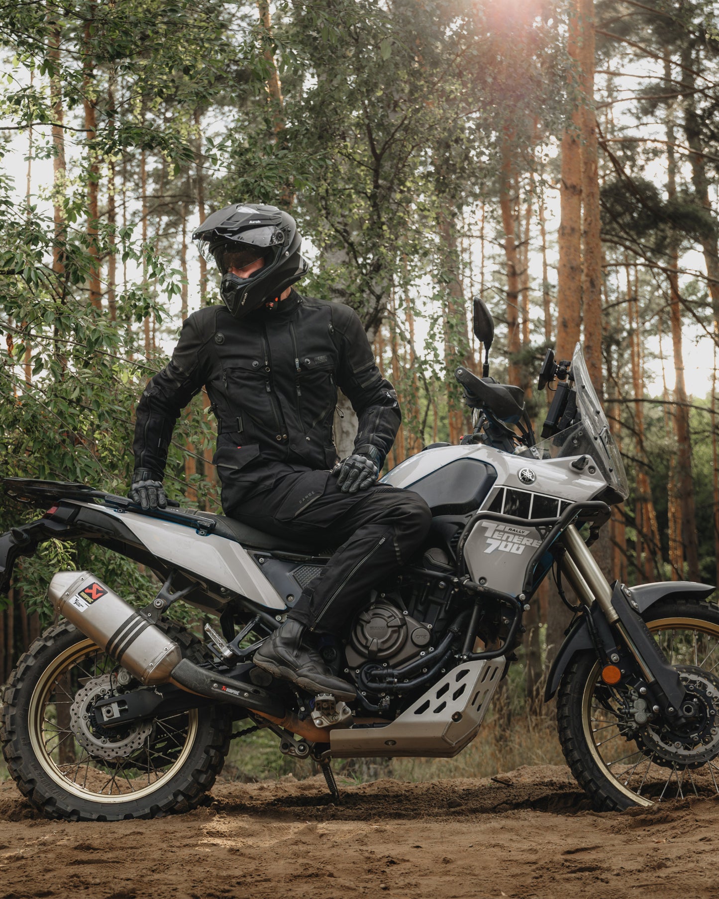 Range Kurtka Motocyklowa Czarna