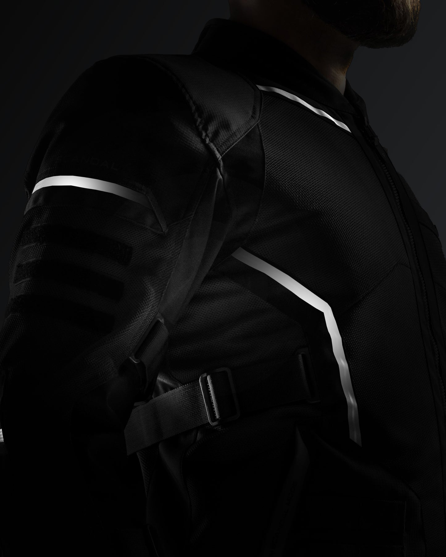 Scandal 3.0 Kurtka Motocyklowa Czarna