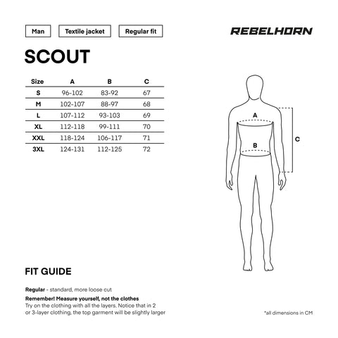 Kurtka Tekstylna Rebelhorn Scout Black/Grey/Fluo Yellow