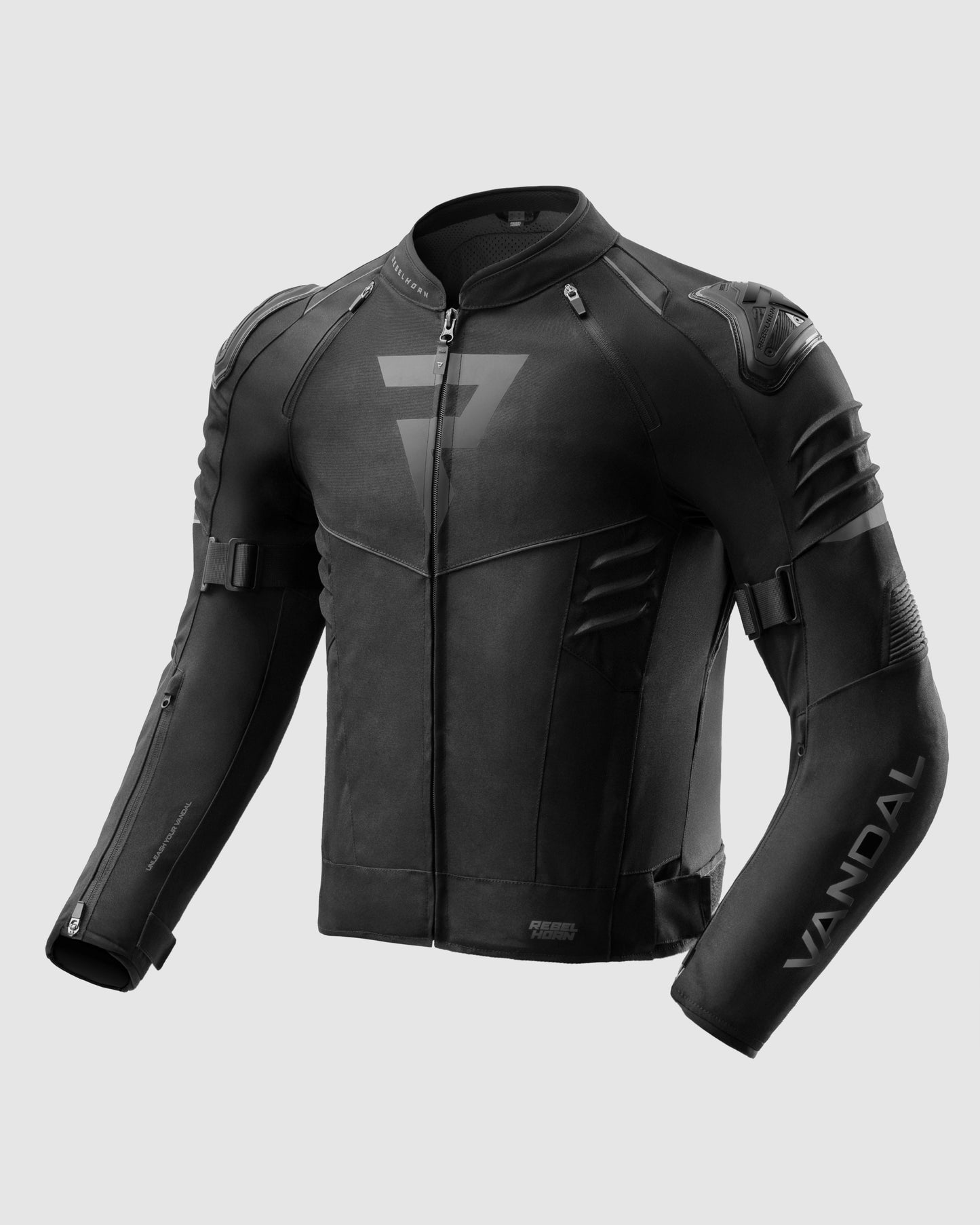 Vandal 2 TEX Kurtka Motocyklowa Czarna