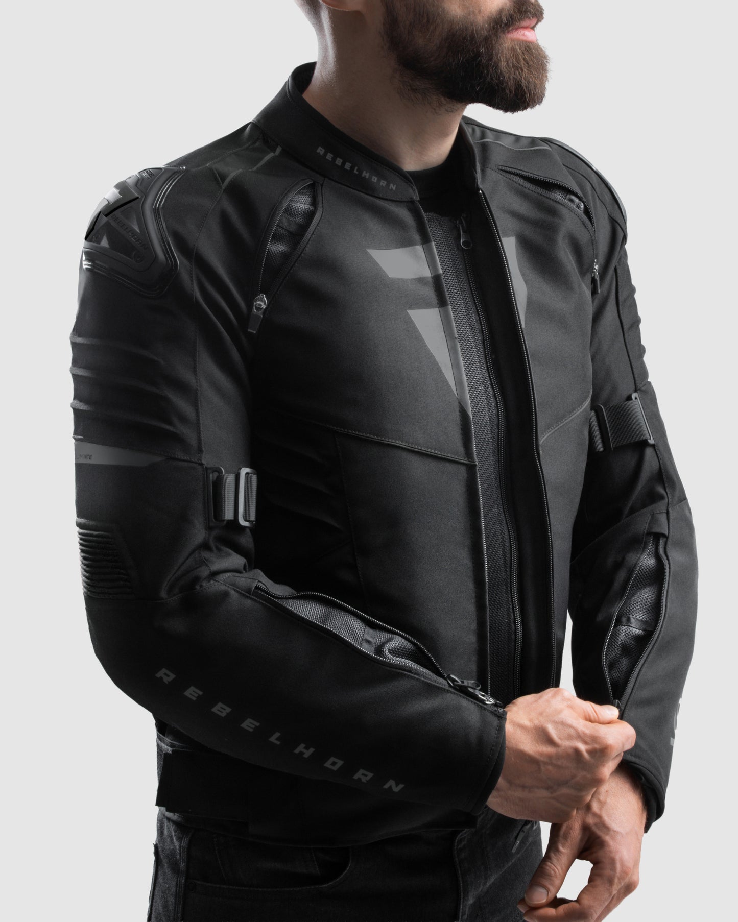 Vandal 2 TEX Kurtka Motocyklowa Czarna
