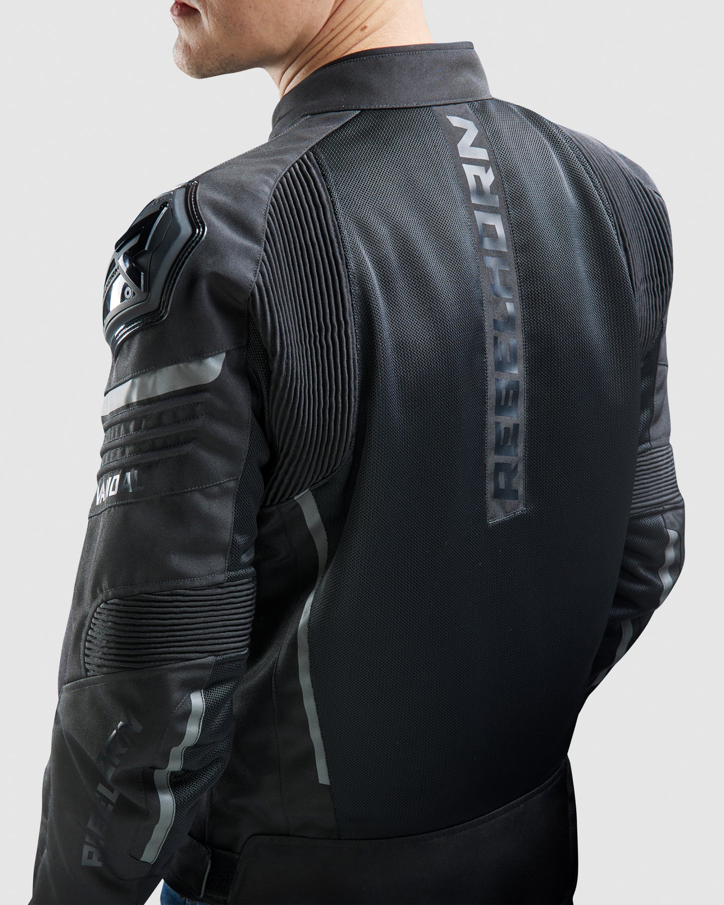 Vandal Kurtka Motocyklowa Mesh Czarna